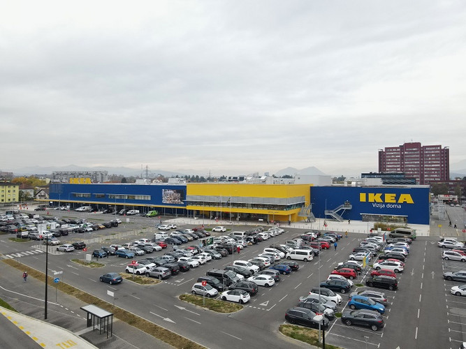 IKEA, Ljubljana referenca