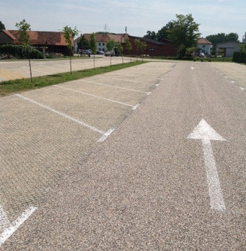 Veržej, parkirišče