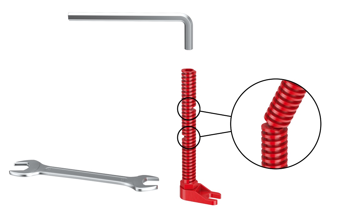 ACO ShowerDrain S+  enostavna vgradnja