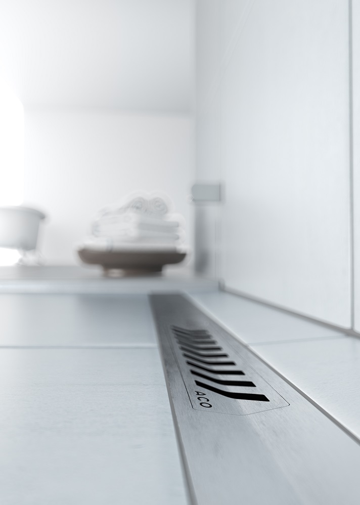 ACO ShowerDrain S+, rešetka Stripes