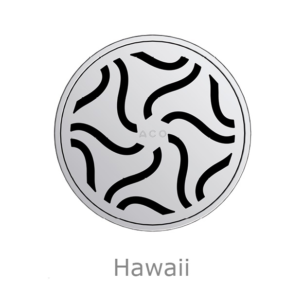 Produktbild-ACO-Badablauf-Easyflow-Designrost-Hawaii-rund