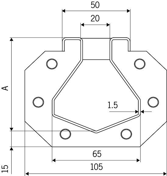 92350 Aco Slot Channel 20