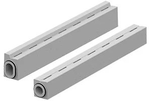Pfuhler Drain betonske kanalete z utorom