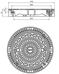 Multitop R  Kanalski Pokrov  BEGU R -okvir  Okrogel  Pokrov Z  Brez Ventilacije 2e009f8fc2