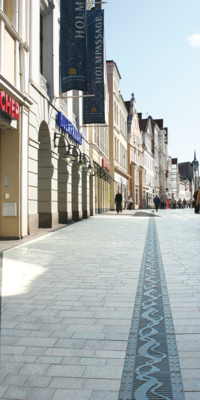 City center, Flensburg, Germany